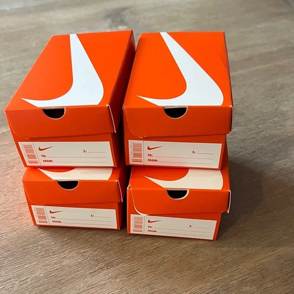 Nike Gift Card Size Shoe Boxes - Picture 1 of 4